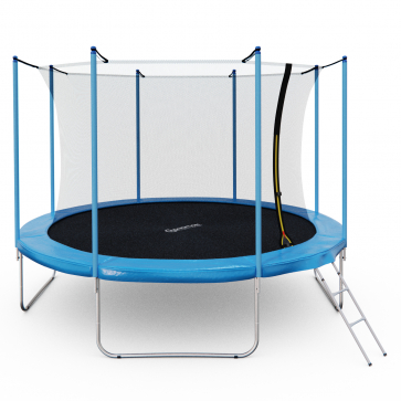 Батут каркасный с сеткой DFC Kondition 12 ft с лестницей - 4